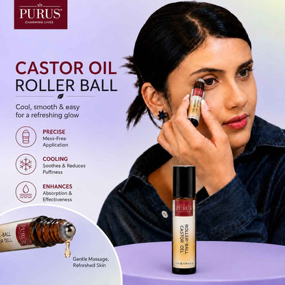 Castor Oil ROller Ball Function