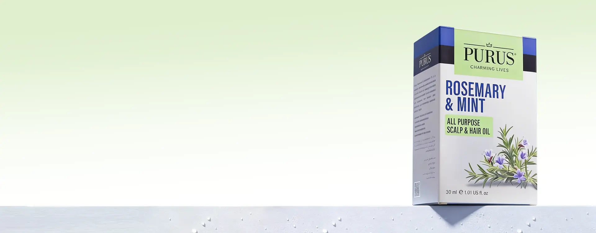 Purus Rosemary Oil for hair banner