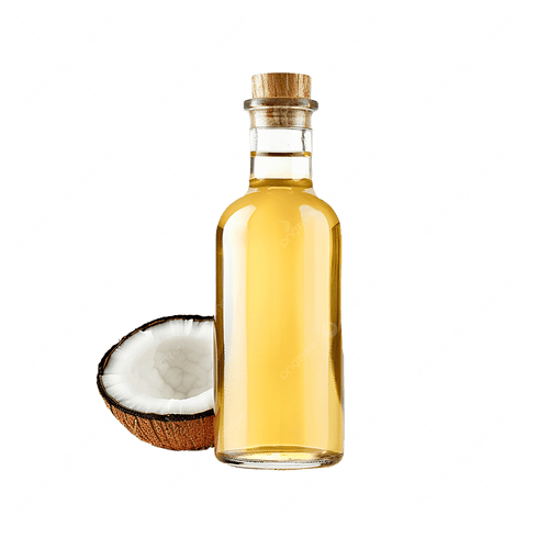 normal coconut oil bottle